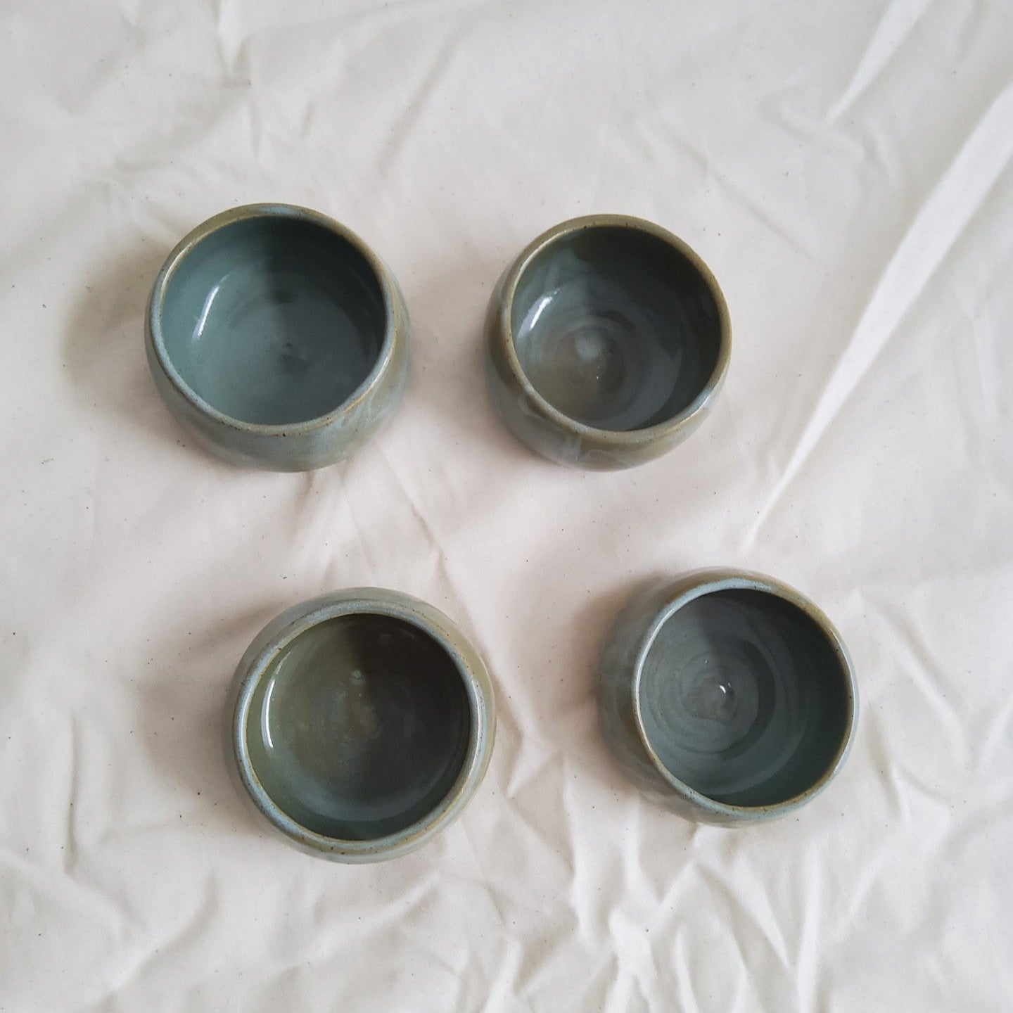Small green espresso cup