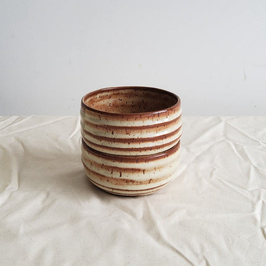 Small ribbed bowl